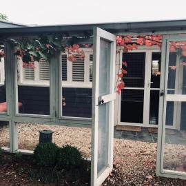 uffington studio pet friendly garden setting