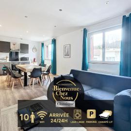 Apartment 10pers Aubière , Parking, WiFi - TV، فندق في أوبير