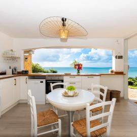 Mont Choisy Vue imprenable sur la mer et spa 2BDcanapé