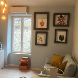 Appartement privé bleu