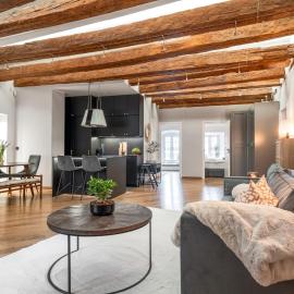 Modern charm in old town