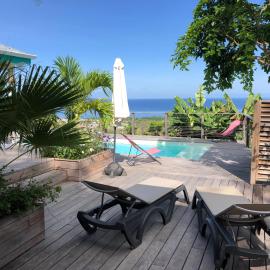 Villa Kazami avec piscine et vue mer
