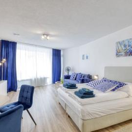 Relax-Apartment mit Indoor-Pool, Fitness und Netflix am Bodensee, hotell sihtkohas Uhldingen-Mühlhofen