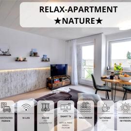 RelaxApartments BLACK FOREST NATURE mit beheiztem Indoor-Pool und Sauna - Sonnenbalkon mit Blick ins Grüne, schnelles Internet, Nähe Triberger Wasserfälle, für bis zu 2 Personen