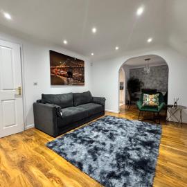 A luxurious coach house
