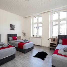 Livemore24 - Apartment 5 in Recklinghausen Hoch WLAN - Smart-TV - 24-7 Check-in und Küche