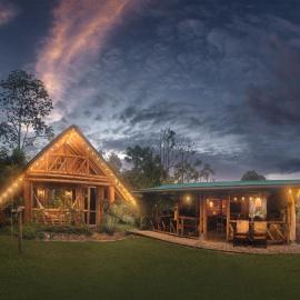 Cabin near the waterfall of love WiFi Jacuzzi, hotel a Jardín