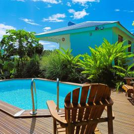Gites kaz à klemence - bungalow indigo, hotel in Anse-Bertrand