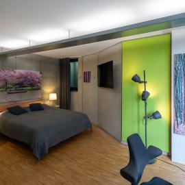 Apartment "Green Bamboo" - Business-30 qm-ruhig-Parkplatz-Arbeitsplatz