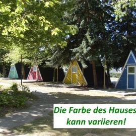 Finnhütte im Ferienresort Kulkwitzer See Leipzig, hotel v Lipsku