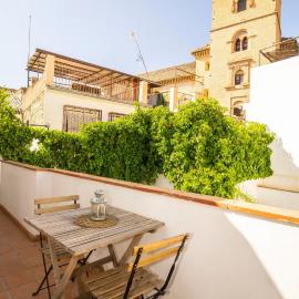 Carmen auténtico con encanto en Albaicín Granada con piscina y parking opcional