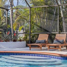 Tranquil Heirloom Hideaway Pool in South Miami