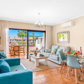Azzurro vibe with ocean sight - Parque Albatros heated pool complex - Tropical Dream