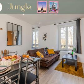 Jungle - Magnifique appartement avec parking privé - Paris-Disney & CDG à 25 minutes