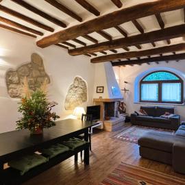 Casa per 9 con giardino vicino al Monte Amiata e alla Val d'Orcia