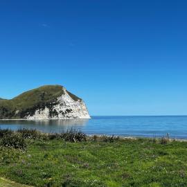 Spectacular beachfront holiday home with ev port, hotel in Mahia