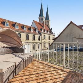 Hellohome I Gemütliches City Studio mit großer Dachterrasse & Parkplatz, hotel en Brunswick