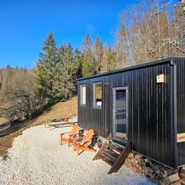 Tiny House dans les montagnes, JURA, hotel en Les Bouchoux