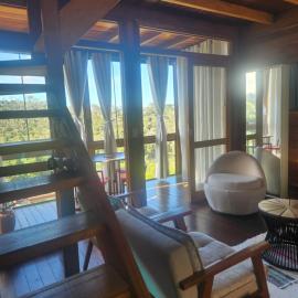 Chalé dos Manacás Duplex, hotel i Venda Nova do Imigrante