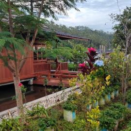 Villa Syariah Ciwidey Bandung Arreneuz View Kebun