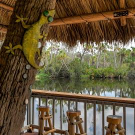 Riverside Breeze Tropical Retreat w Tiki Hut&BBQ