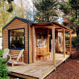 Sfeervol Tiny House in het Bos – hotel w mieście Diessen
