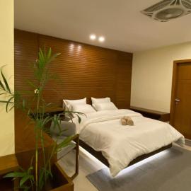 Skyluxe Designer Studio with rooftop Pool & Self Check In