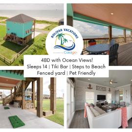 Nautibeach Views from Multiple Decks, Sleeps 14, hotel in Port Bolivar