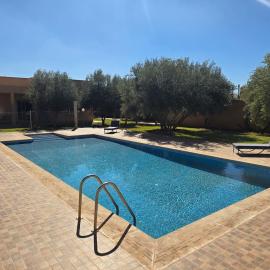 Villa privée 3 Marrakech piscine chauffée en option sans vis à vis pour famille