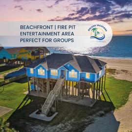 Sea Height Spacious 4BR Getaway! Gulf Views & Gameroom Fun โรงแรมในGilchrist