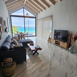 Fiorella Sea View Pool Villa in Kalyves, Chania area, Crete, hotel in Kalyves