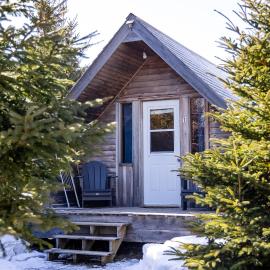 The Zzzz Moose Camping Cabins, hotelli kohteessa Birch Plain
