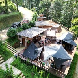 The HIJAU Camp & Cabin, hotel a Gopeng