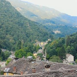 La casa gialla, Rosazza, Valle Cervo