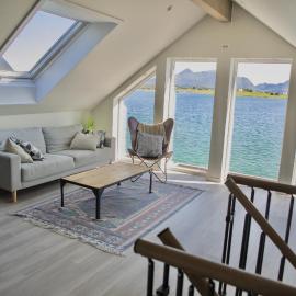 Amazing fisherman cabin in the heart of Lofoten, מלון בלקנס