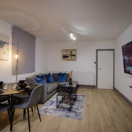 2 Bedroom, 1 Bathroom apartment