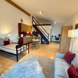 Leingarten में, होटल Penthousewohnung Leingarten mit atemberaubendem Ausblick