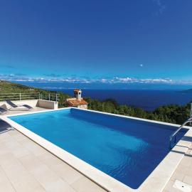 VillaBlu1 Doppelhaushälfte Seaview, Pool