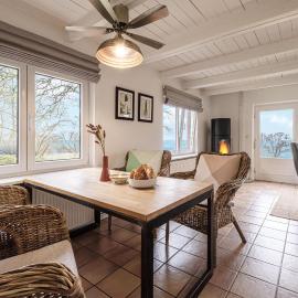 Strandhaus am Mühlendamm - Meerblick, Sauna und Ofen