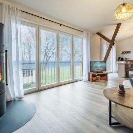 Ostscheune am Mühlendamm - Meerblick, Sauna und Ofen