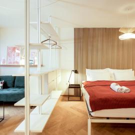 Stylisches Boutique Wohnung beim Rhein