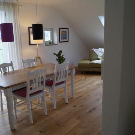 Ferienwohnung unterm Dach mit Alpenblick