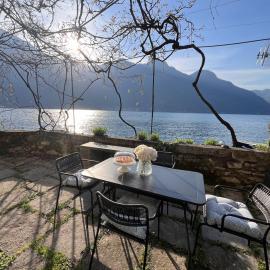 The little house on the shores of Lake Como in Nesso