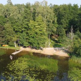 Ezera Roze Lake Cabin Sauna, hotel a Stacija Aglona