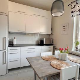Luxury 2BR Home-Free parking and Walk to center and train