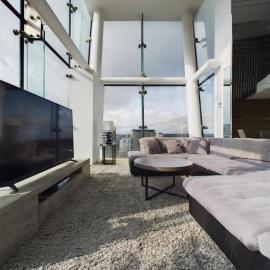 Skyline 3BR Duplex - Pool, Gym & Parking, hotel u Manchesteru