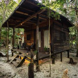 Chéel lodge & Camping, hotel en Puerto Morelos