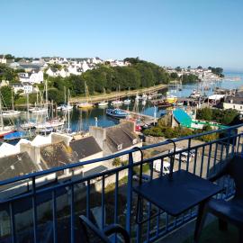 Douarnenez Centre avec vue mer