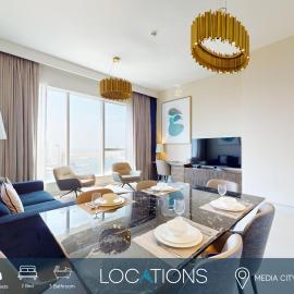 Locations I Avani Palm View I Luxury 2 Bedroom I Sea View I Pool, Gym, Parking, Wi-Fi