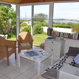 Maison VUE MER de plain-pied avec WIFI à PLEUMEUR - BODOU REF-649
